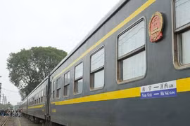 The Vietnam-China international passenger train service. (Photo: baotintuc.vn)