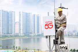 Viettel exceeds target of 20,000 new 5G stations by more than three weeks. (Illustrative photo: VNA)