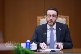 British Ambassador to Vietnam Iain Frew (Photo: VNA)