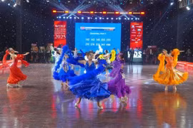 Athletes at the Vietnam Dancesport Festival 2025. (Photo: VNA)