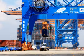 Gemalink Port boasts the most modern infrastructure and equipment in the country and enjoys the most advantageous location within the Cai Mep - Thi Vai port cluster (Photo: VNA)