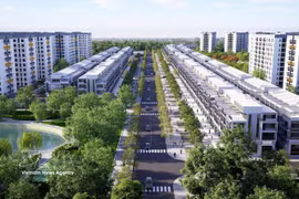 Design of the Yen My II Industrial Park workers' housing and social housing project. (Photo: VNA)