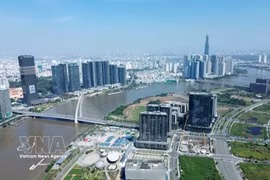 Ho Chi Minh City - the leading economic, cultural, and tourism centre of the country. (Photo: VNA)