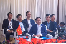 Deputy Minister of National Defence Gen. Nguyen Tan Cuong at the event. (Photo: VNA)