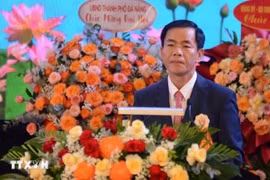 Nguyen Van Phuong, Vice Secretary of the 16th Party Committee and Chairman of the People’s Committee of Hue city, has been elected Secretary of the municipal Party Committee for the 2025–2030 term. (Photo: VNA)