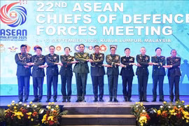 ASEAN Chiefs of Defence Forces attend the 22nd ASEAN Defence Chiefs’ Meeting in Kuala Lumpur, Malaysia. (Photo: VNA)