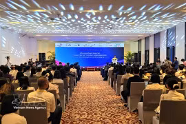 Delegates attend the event on October 4 in Hanoi (Photo: VNA)