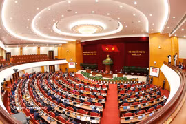 The opening of the 14th CPV Central Committee's fourth plenum on October 5, 2026 (Photo: VNA)