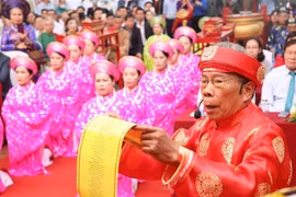 At the Hung Kings commemorating ceremony in Dak Lak province (Photo: VNA)