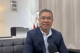 Chairman of the DMV Business and Patriotism Club Nguyen Quang Thanh (Photo: VNA)