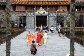 Among the 34 provinces and cities nationwide, Hue is the only locality in Vietnam and Southeast Asia to possess eight UNESCO-recognised world cultural heritages. (Photo: VNA)