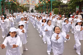 Vietnam officially entered the ageing population phase in 2011. (Photo: VNA)