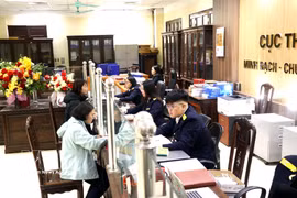 At a tax office in Hung Yen province (Photo: VNA)