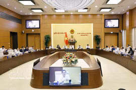 A view of the fifth session of the National Assembly Standing Committee (Photo: VNA)