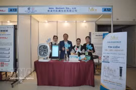 A booth of Vietnam at the fair (Photo: VNA)
