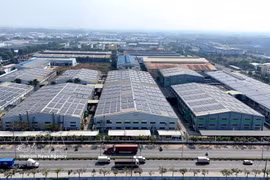 A view of the Vietnam-Singapore Industrial Park in Ho Chi Minh City (Photo: VNA)