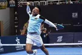 Ly Hoang Nam is Asia's No. 1 pickleball player. (Photo: webthethao.vn)