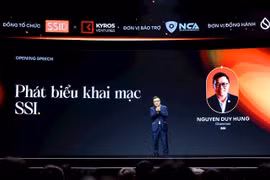 Chairman of SSI Securities Corporation Nguyen Duy Hung speaks at the event (Photo: SSI)