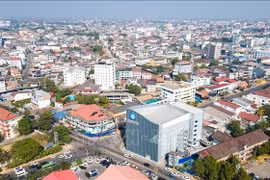 Part of the capital of Vientiane. (Photo: VNA)