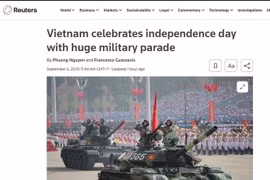 A screenshot of the article on Reuters (Photo: VNA)