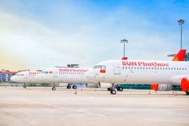 Looking ahead to 2031, the airline plans to introduce 10 wide-body Boeing aircraft, enabling long-haul intercontinental services. (Photo: sungroup.com.vn)