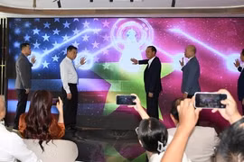 The launch of the Vietnam–US B2B e-commerce platform in HCM City on August 8. (Photo courtesy of the organiser)