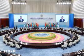 A view of the Shanghai Cooperation Organisation (SCO) Summit in Tianjin, China, on September 1, 2025. (Photo: Xinhua/VNA)