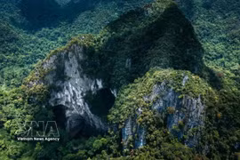 Phong Nha is best known for its dramatic limestone karsts, vast primary forests and spectacular cave systems within the UNESCO-recognised Phong Nha–Ke Bang National Park. (Photo: VNA)