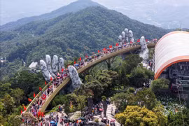 Golden Bridge – the iconic tourism bridge in Da Nang – is the only representative from Vietnam to be named among the world’s most beautiful bridges.
