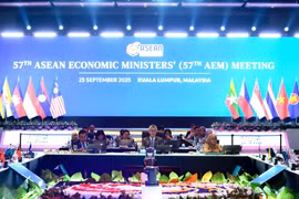 An overview of the 57th ASEAN Economic Ministers’ Meeting (AEM). (Photo published by VNA)