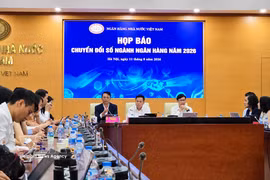 A view of the press conference. (Photo: VNA)