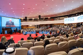 The opening session of the 153rd Assembly of the Inter-Parliamentary Union (IPU-153) in Arusha, Tanzania, on October 5, 2026 (Photo: VNA)