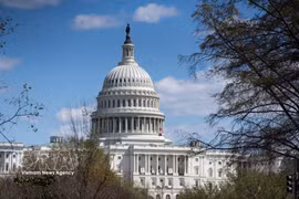 The US Capitol Building in Washington, D.C. (Photo: VNA)