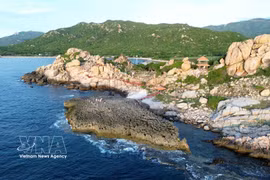 Rai Cave is located in the Nui Chua National Park in Vinh Hai commune, Khanh Hoa province, which is part of the Nui Chua World Biosphere Reserve. (Photo: VNA)