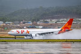 The first wide-body Airbus A330 of Sun PhuQuoc Airways’ (Photo: Sun Group)