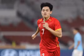 Vietnam's U23 national football team will meet Group A runners-up U23 Philippines in the 2025 ASEAN U23 Championship semifinals. (laodongthudo.vn)