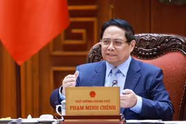 PM Pham Minh Chinh speaks at the meeting (Photo: VNA)