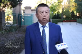 He Zhenwei, Chairman of the China Overseas Development Association in an interview with the Vietnam News Agency (Photo: VNA)
