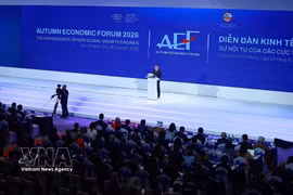A high-level plenary session of the Autumn Economic Forum 2026 in Ho Chi Minh City on October 28. (Photo: VNA)