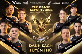 Vietnamese players will compete at the Esports Grand Championship 2026 this July. (Photo: Sports Authority of Vietnam)