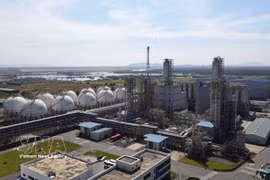 A view of Hyosung chemical plant, a RoK-invested project in Tan Phuoc ward, Ho Chi Minh City. (Photo:: VNA) 