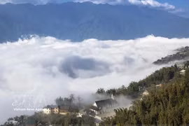 A view of Sa Pa in the northern province of Lao Cai (Photo: VNA)