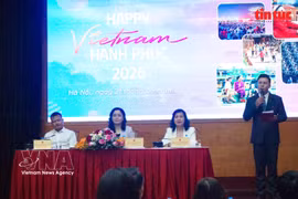 The “Happy Vietnam 2026” Awards, an annual human rights media contest, are launched in Hanoi on May 21. (Photo: VNA)