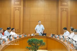 Party General Secretary and State President To Lam chairs the meeting of the standing board of the Central Steering Committee on Science, Technology, Innovation and Digital Transformation in Hanoi on May 21. (Photo: VNA)