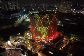 The Phu Tho Circus and Multipurpose Performance Hall is expected to be a prominent destination in Ho Chi Minh City's night-time economy. (Photo: VNA)