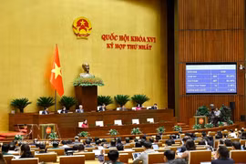 A view of the first session of the 16th National Assembly. (Photo: VNA)