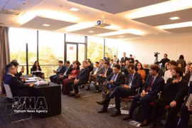 At the Paris conference between Vietnamese and French companies (Photo: VNA)