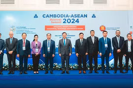 Participants at the Cambodia-ASEAN Business Summit 2024 in Phnom Penh, Cambodia. (Photo: https://www.khmertimeskh.com/)