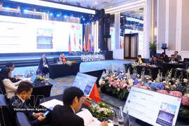 The ASEAN Law Enforcement High-level Conference on Cooperation in Combating Criminal Fugitives takes place in Hanoi on September 30. (Photo: VNA)