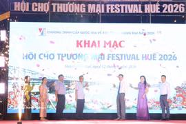 The opening ceremony of the Hue Festival Trade Fair 2026. (Photo: VNA)